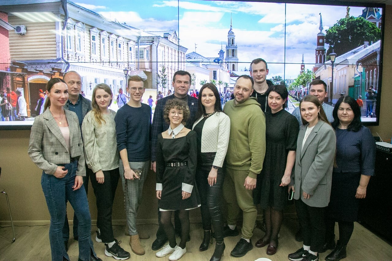 Александр Гречищев встретился с коломенскими авторами блогов и SMM-специалистами