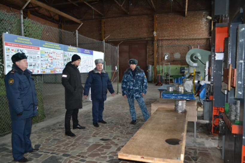 Президент коломенской торгово-промышленной палаты ознакомился с производственными возможностями ИК-6 УФСИН России по Московской области