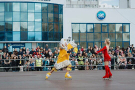 В Подмосковье состоялась премьера шоу «Бременские музыканты» на роликовых коньках