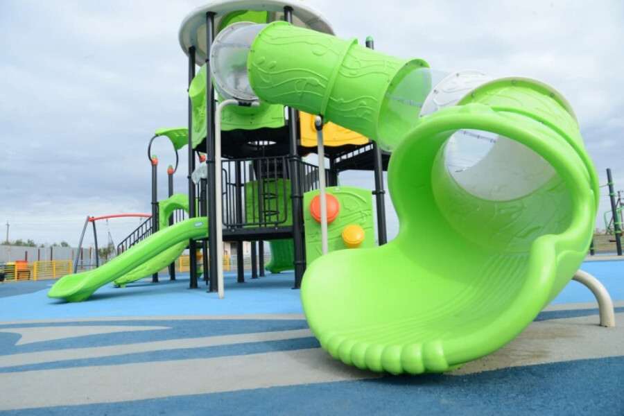 К округе откроют девять детских игровых площадок в новом году