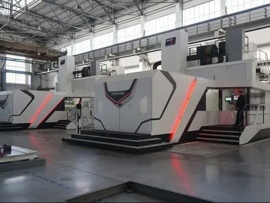 В механическом цехе Коломенского завода ввели в эксплуатацию два новых высокотехнологичных обрабатывающих портальных центра