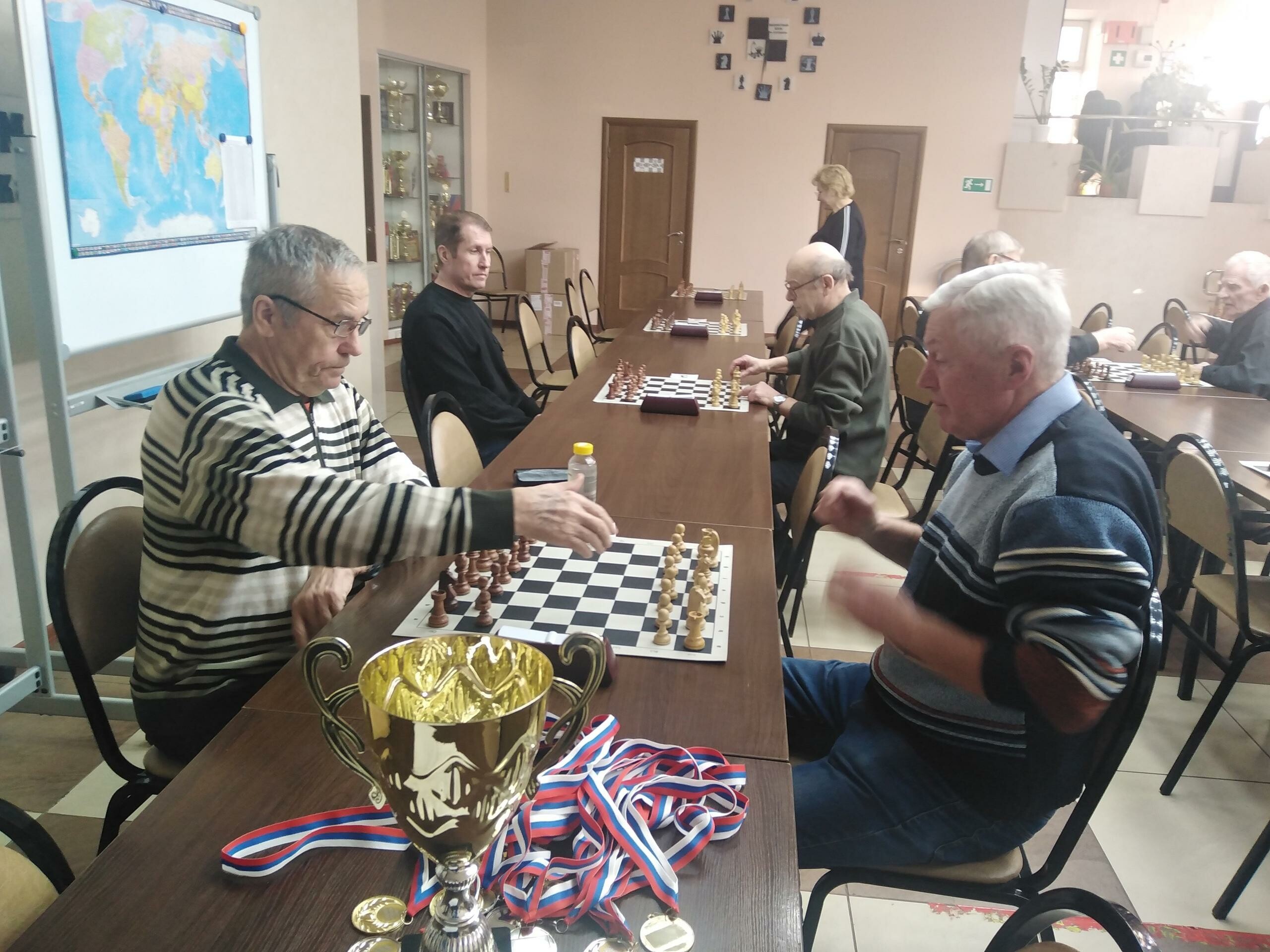 В Коломенском шахматном клубе прошёл блицтурнир памяти ветеранов