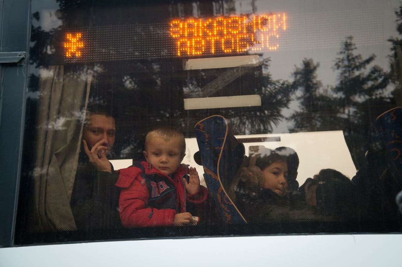 Коломна встретила 90 беженцев из Донецкой и Луганской народных республик