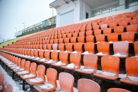 В Коломне начался капитальный ремонт стадиона «Авангард», завершить работы планируют в июне 2024 года