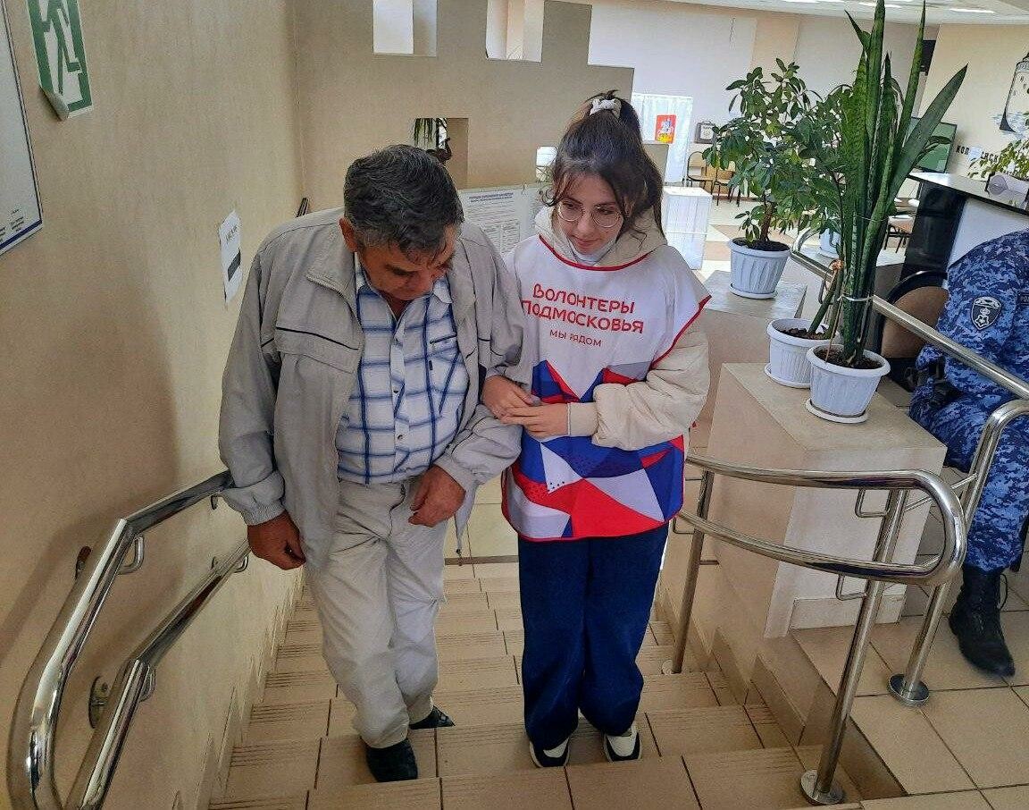 Коломенские волонтёры помогают на участках, к которым прикреплено наибольшее количество избирателей