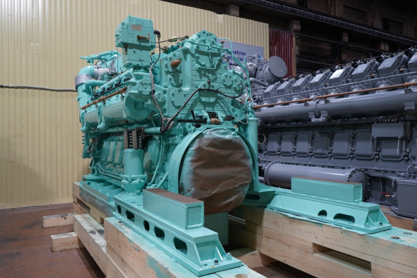 На Коломенском заводе изготовлен дизель-генератор с юбилейным номером
