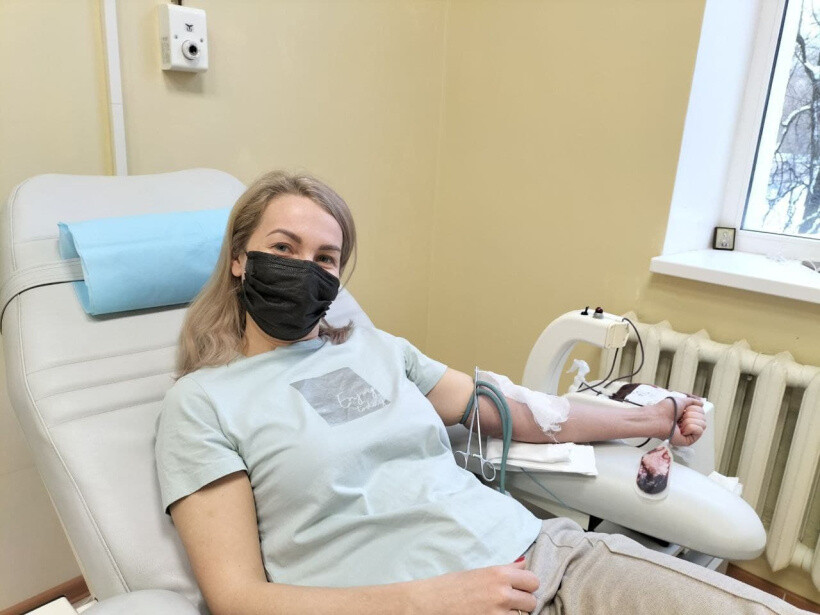 824,4 литров донорской крови собрали в Коломенской больнице за прошедший год