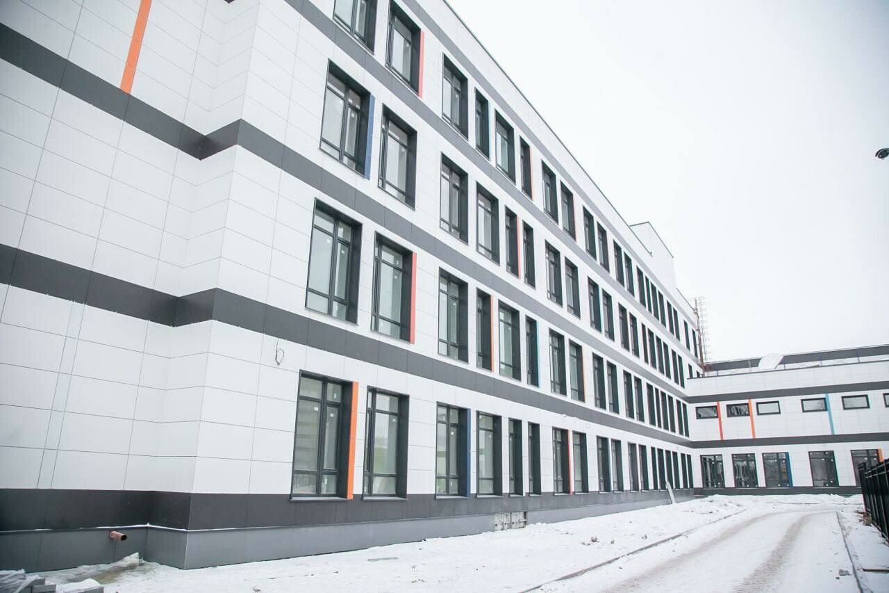 В Коломне продолжается строительство нового корпуса школы №21