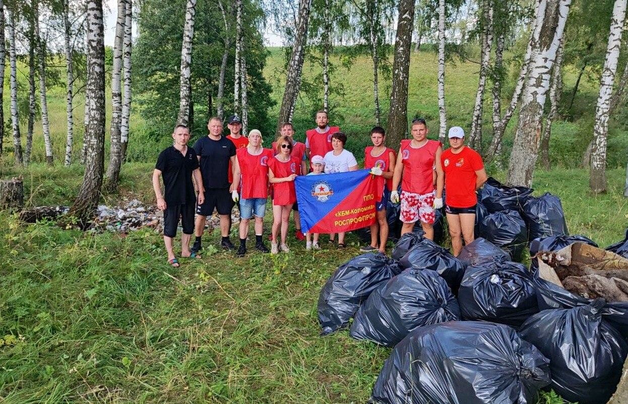 Молодёжный актив КБМ присоединился к всероссийской акции по очистке берегов водоёмов от мусора – «Вода России»