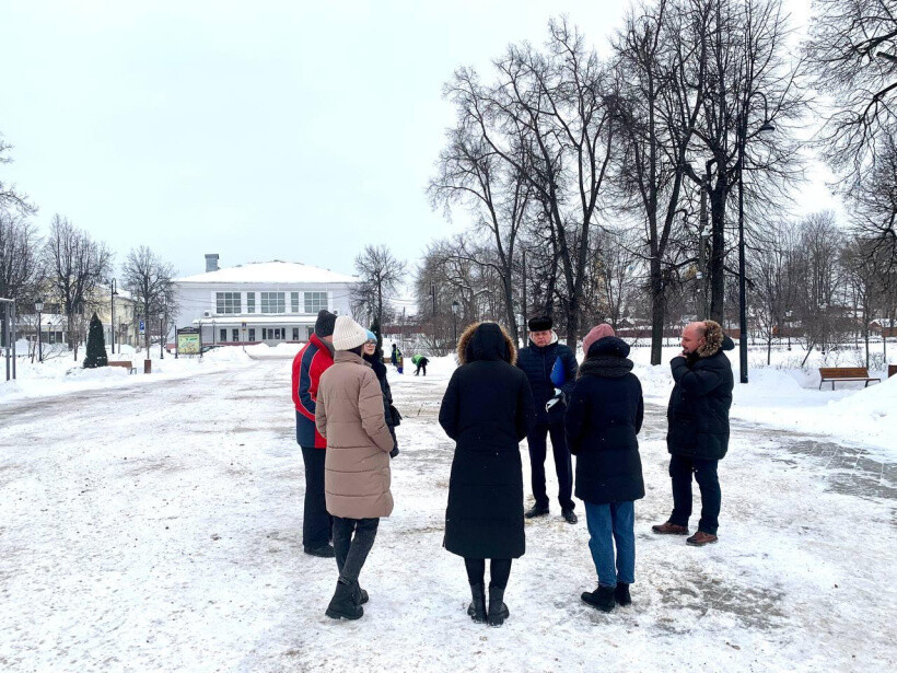 Рабочая группа общественников проинспектировала парки г. о. Коломна